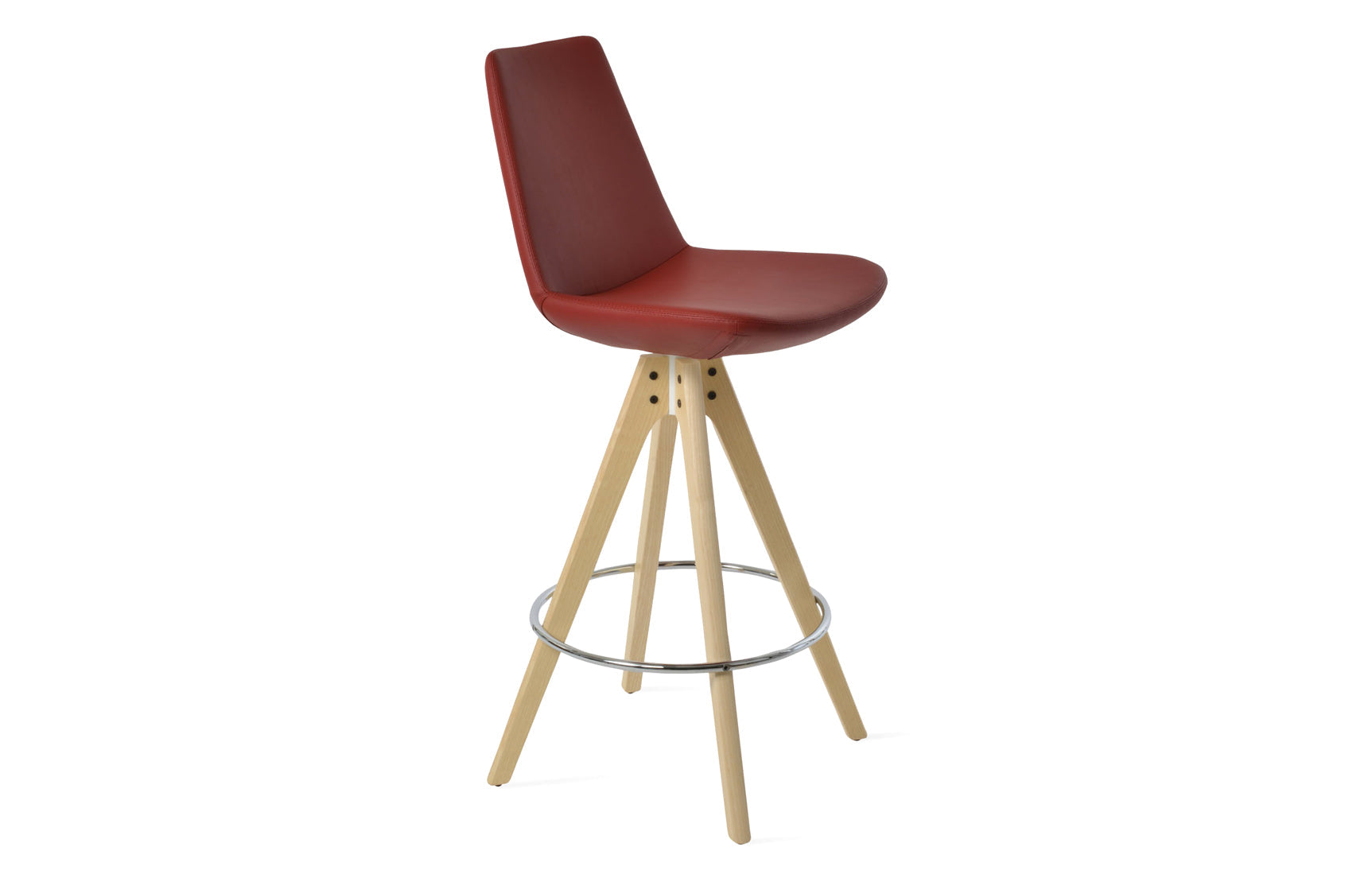 Eiffel Pyramid Swivel Bar Stool