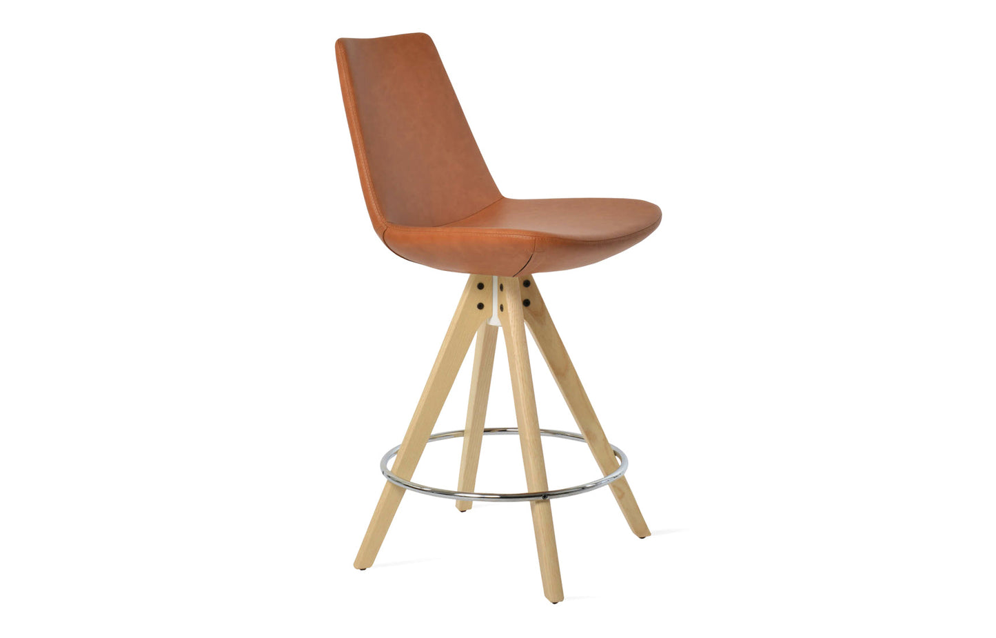 Eiffel Pyramid Swivel Bar Stool