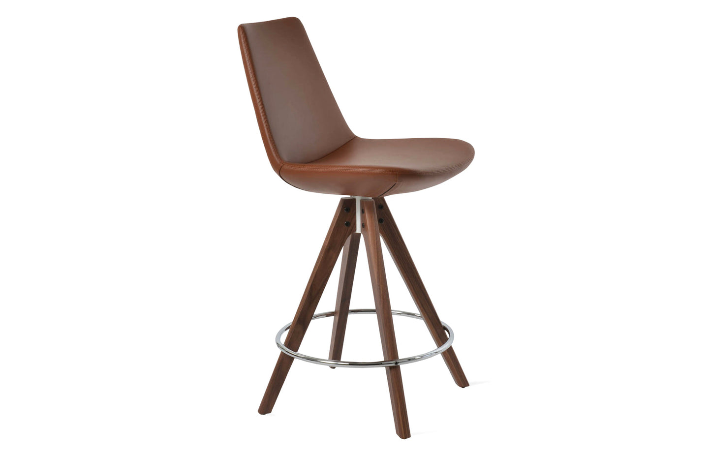 Eiffel Pyramid Swivel Bar Stool