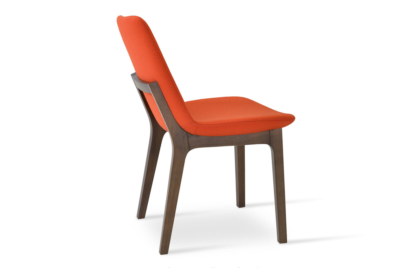 Eiffel Wood Dining Chair - Leather