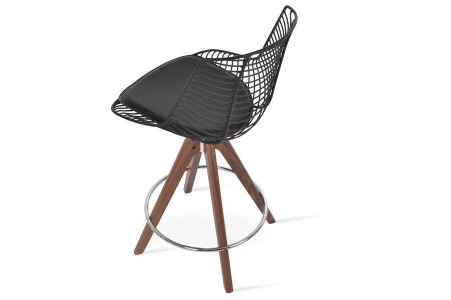 Tiger Pyramid Swivel Stool