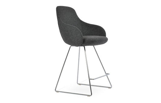 Gazel Arm Wire Stool