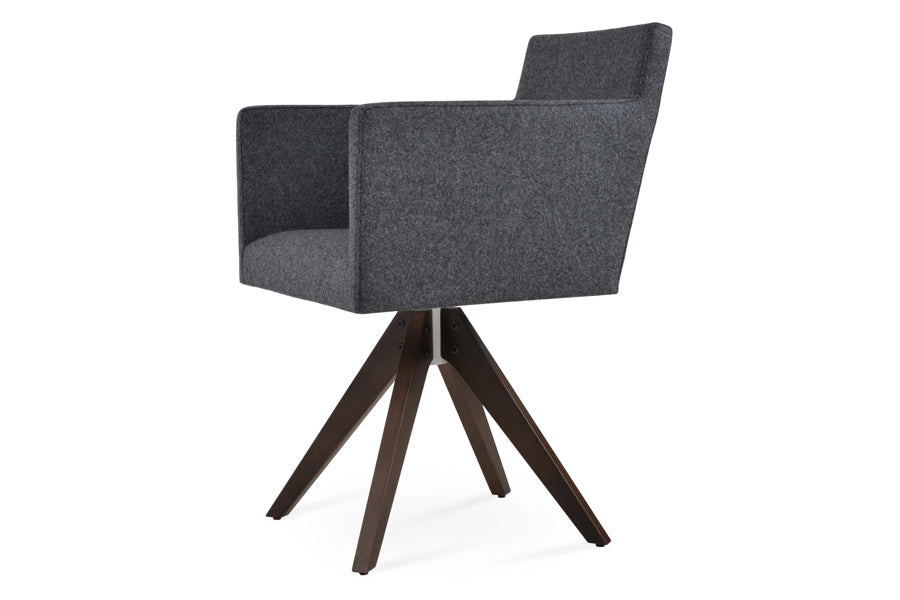 Harput Pyramid Swivel Arm Chair