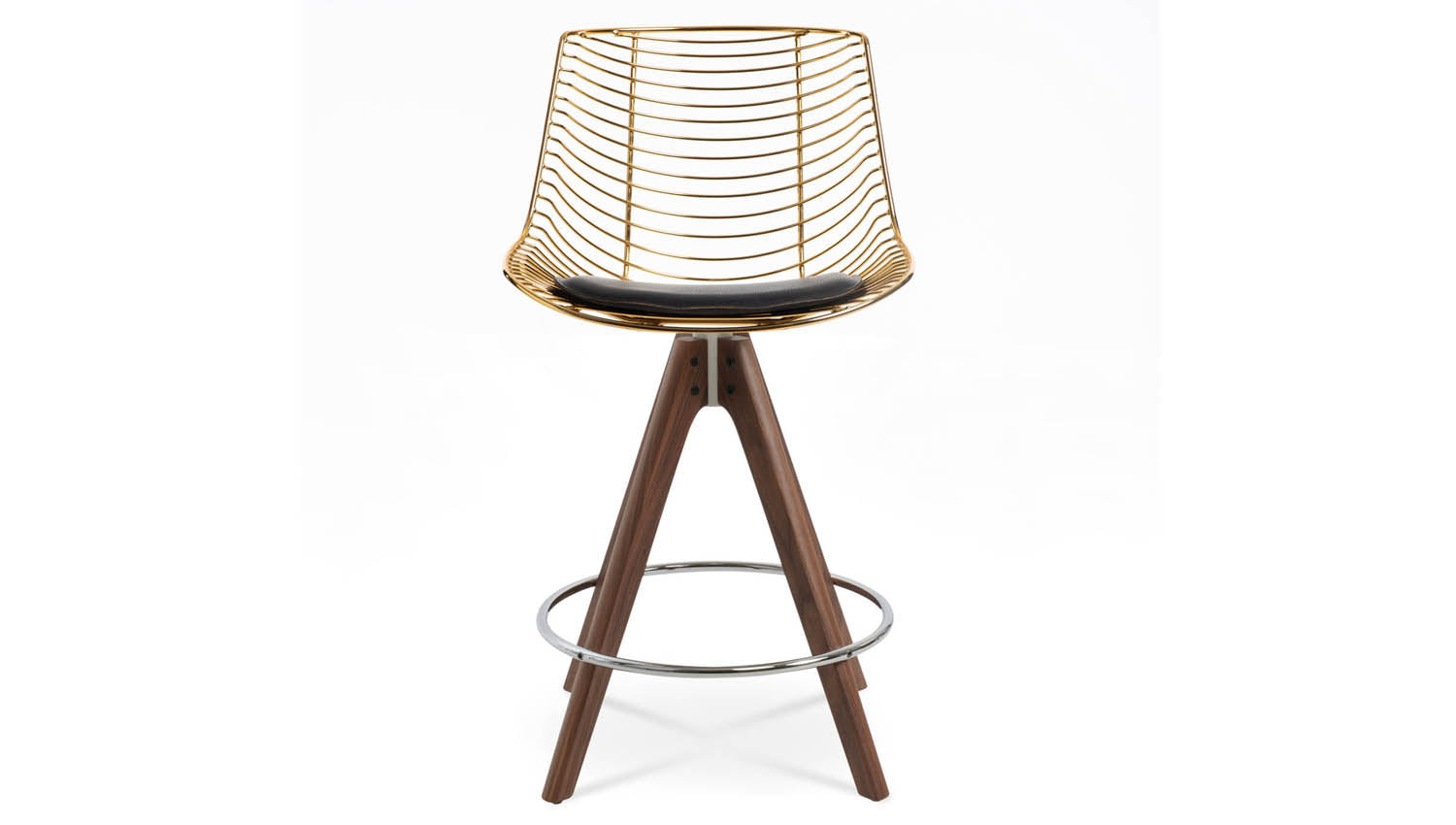 Tiger Pyramid Swivel Stool