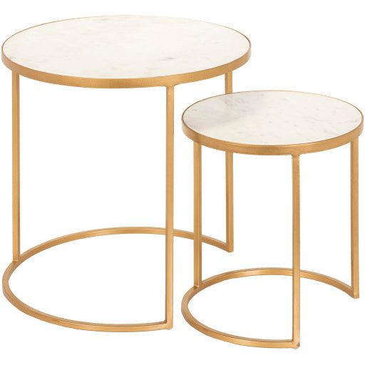 Surya Hearthstone End Table Set