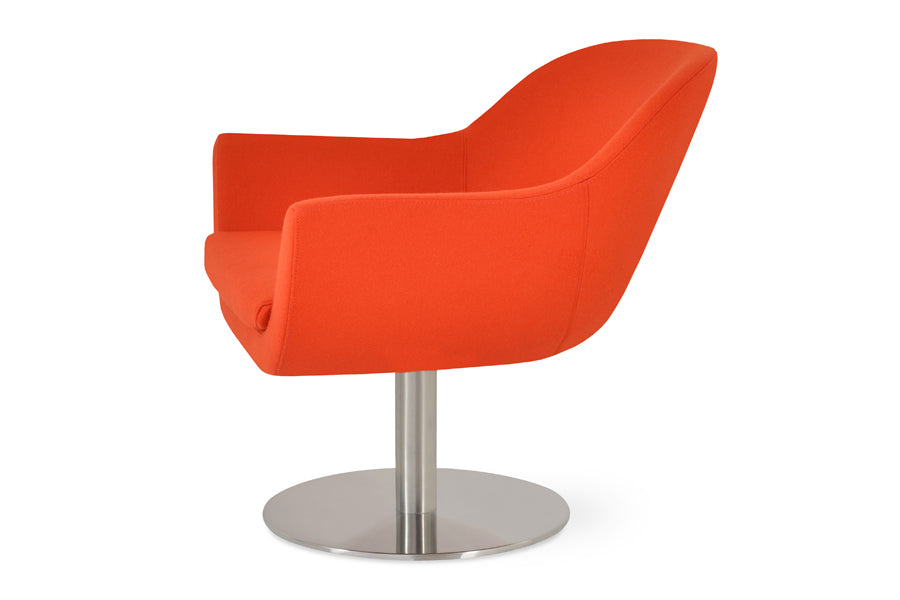 Madison Swivel Round Arm Chair