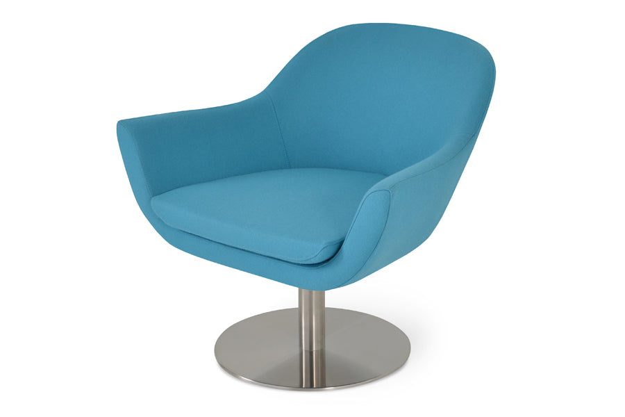 Madison Swivel Round Arm Chair