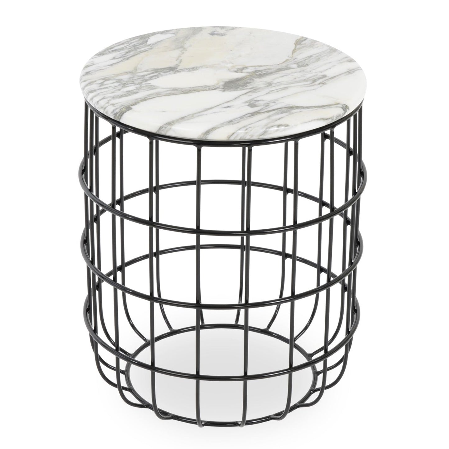 Violetta Marble End Table