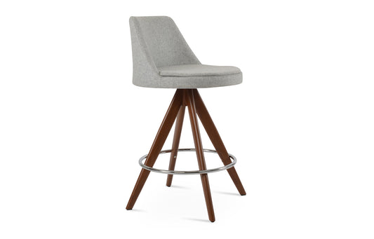 Martini Pyramid MW Swivel Stool