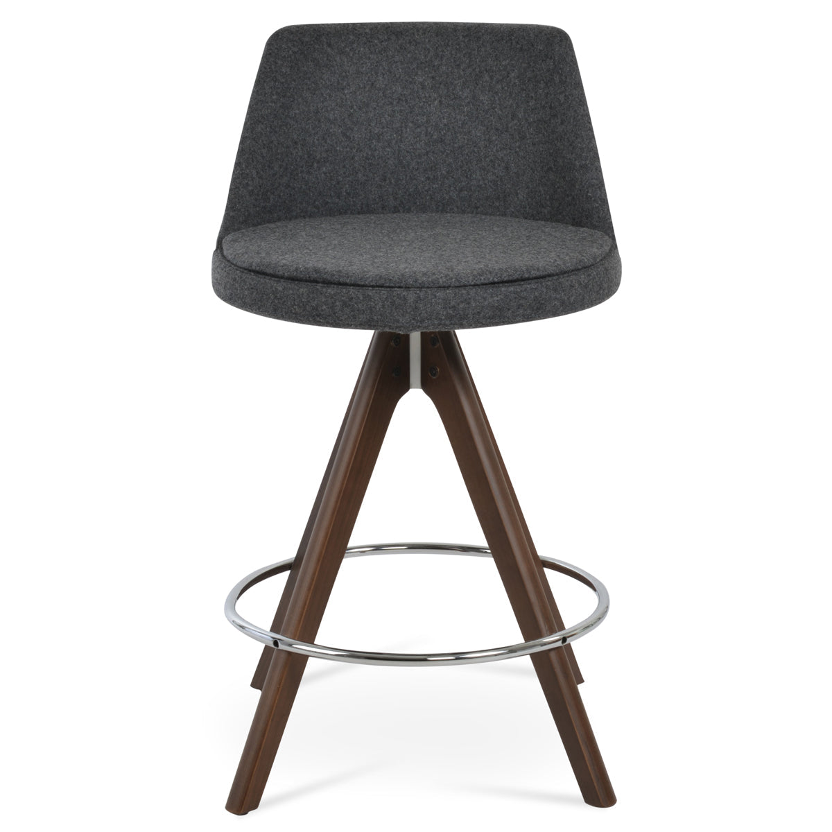 Martini Pyramid Swivel Stool