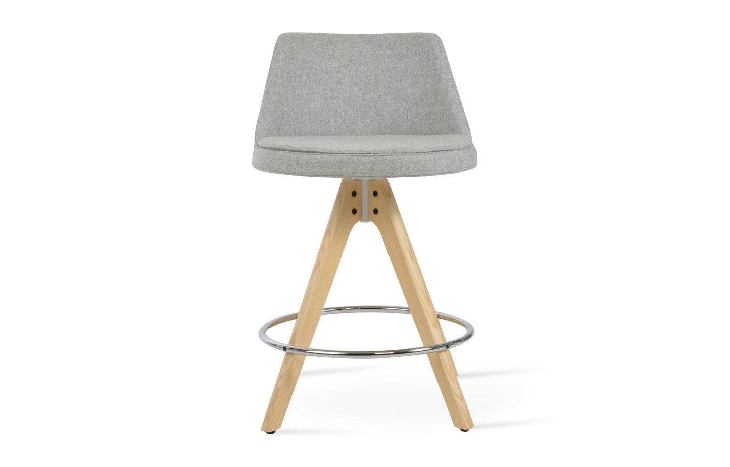 Martini Pyramid Swivel Stool