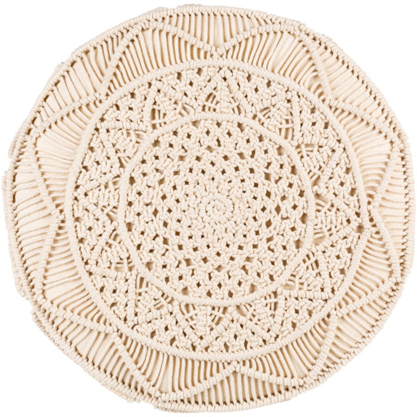 Surya Mandala Round Stool