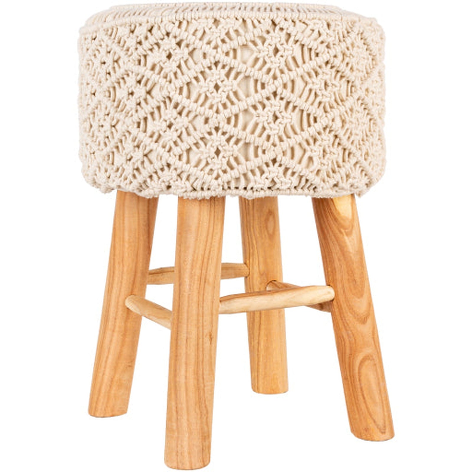 Surya Mandala Cotton Stool