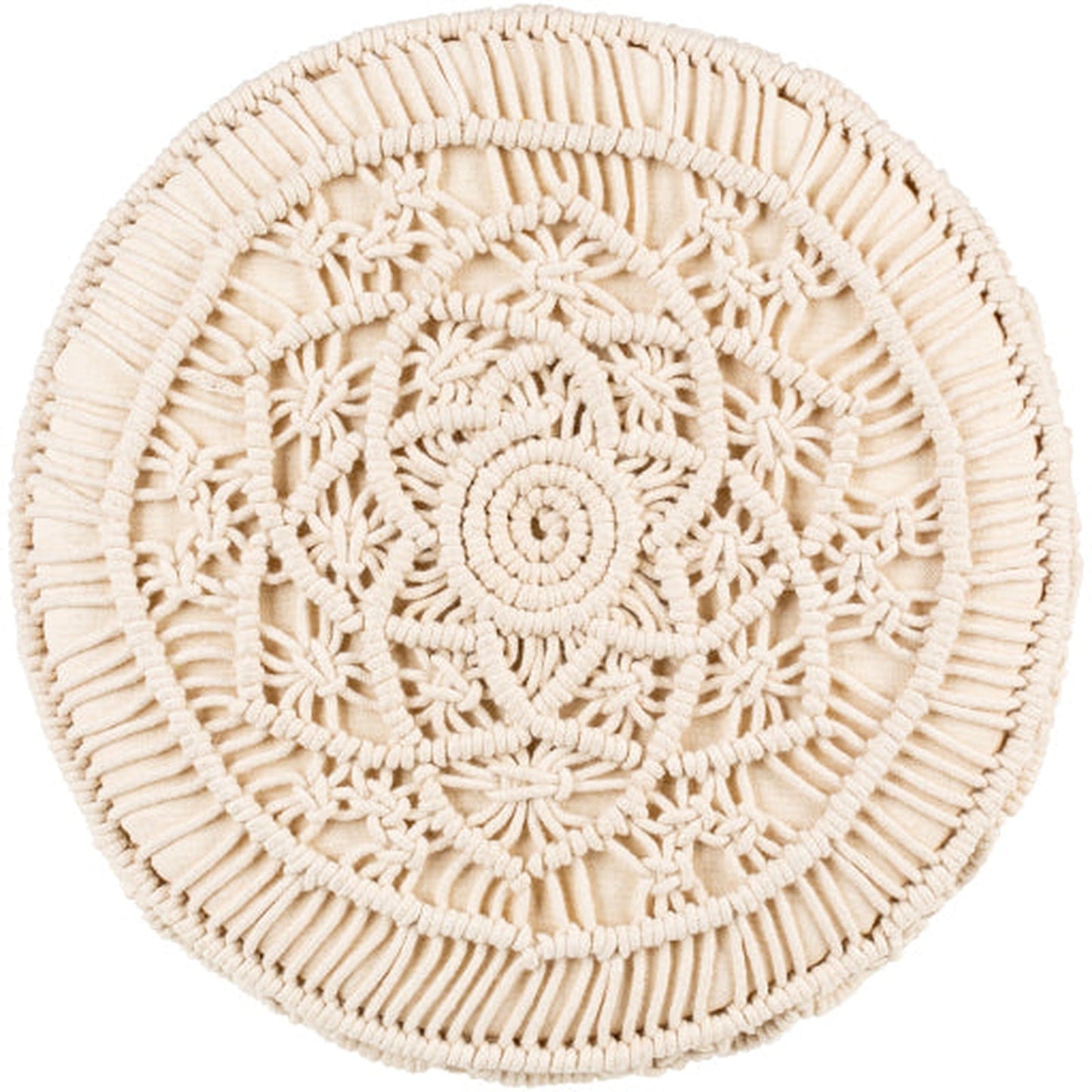 Surya Mandala Cotton Stool