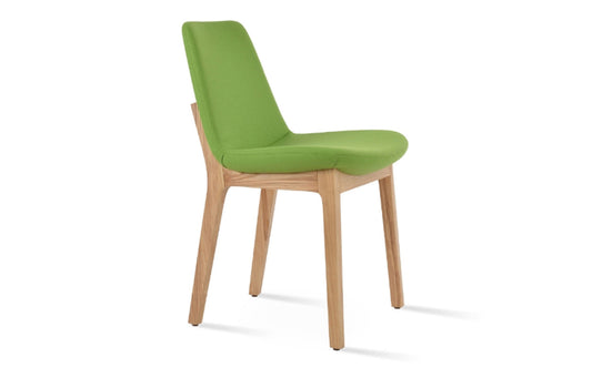 Eiffel Wood Dining Chair-Fabric