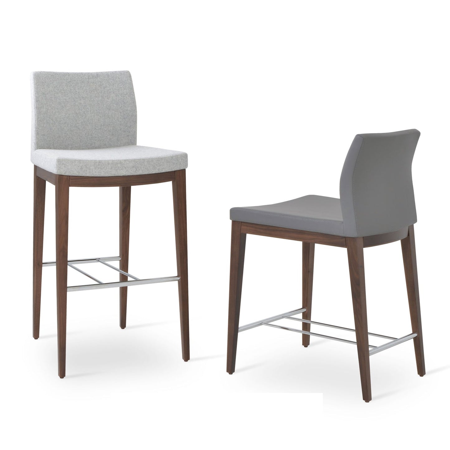 Pasha Wood Bar Stool