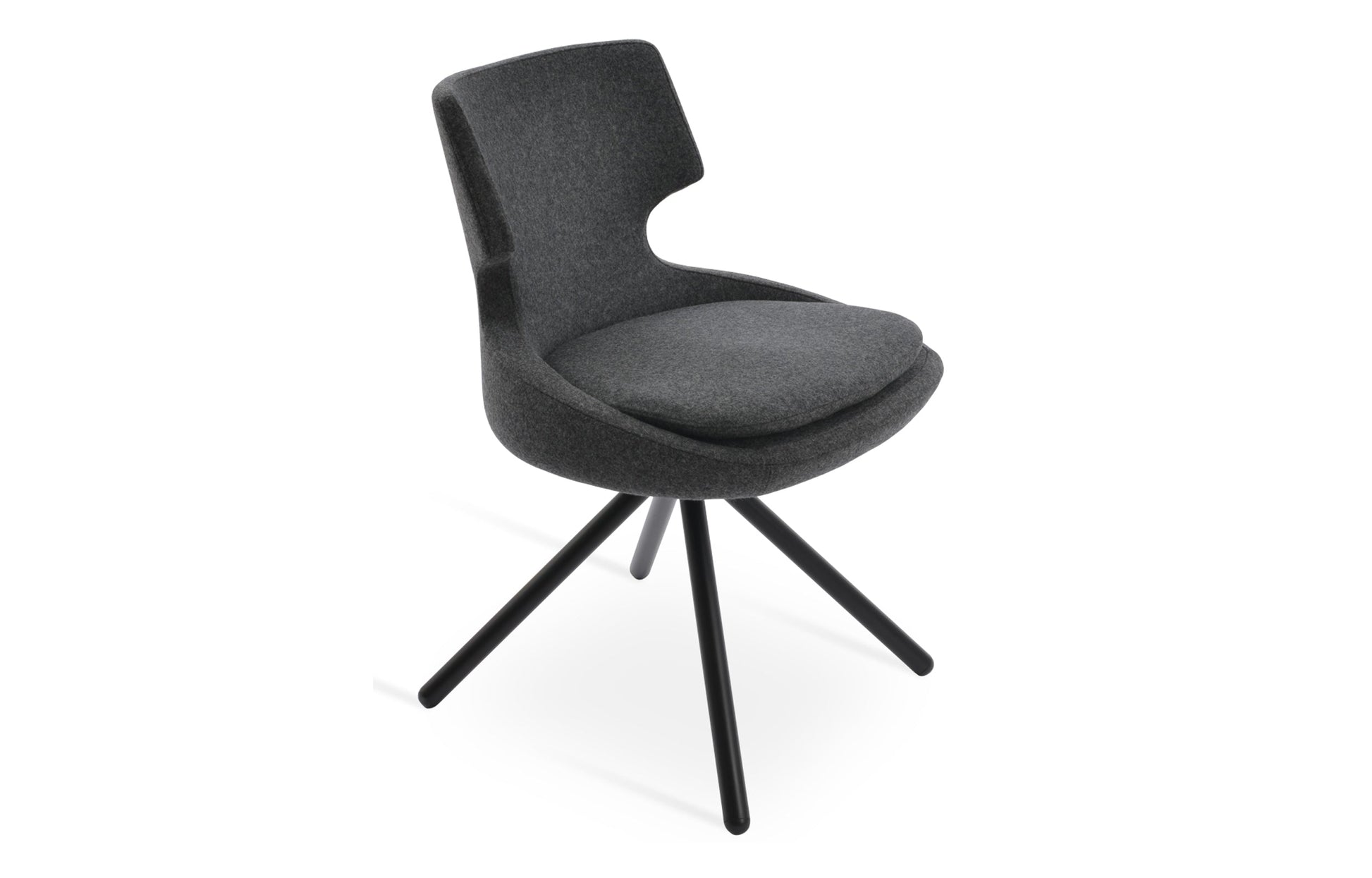 Patara Stick Swivel Dining Chair