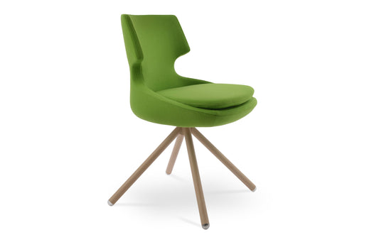 Patara Stick Swivel Dining Chair