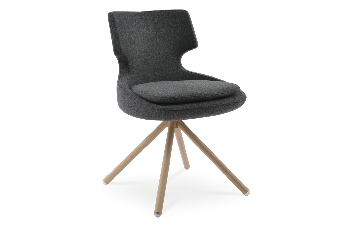 Patara Stick Swivel Dining Chair