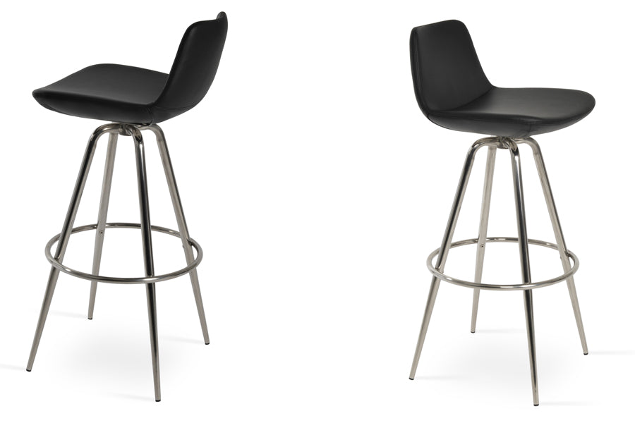 Pera Max Swivel Bar Stool