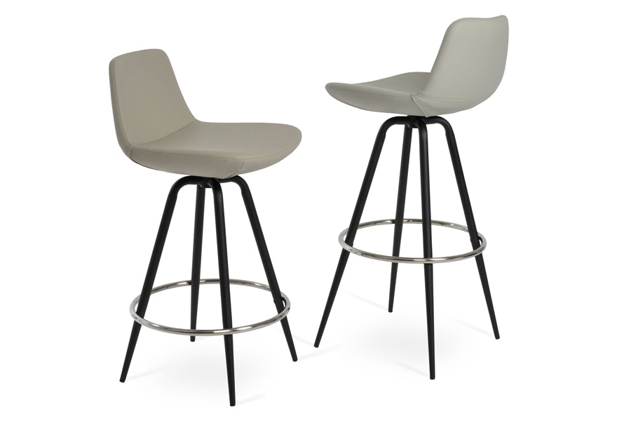 Pera Max Swivel Bar Stool