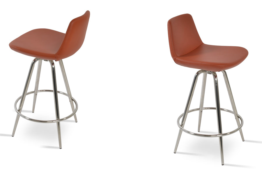 Pera Max Swivel Bar Stool