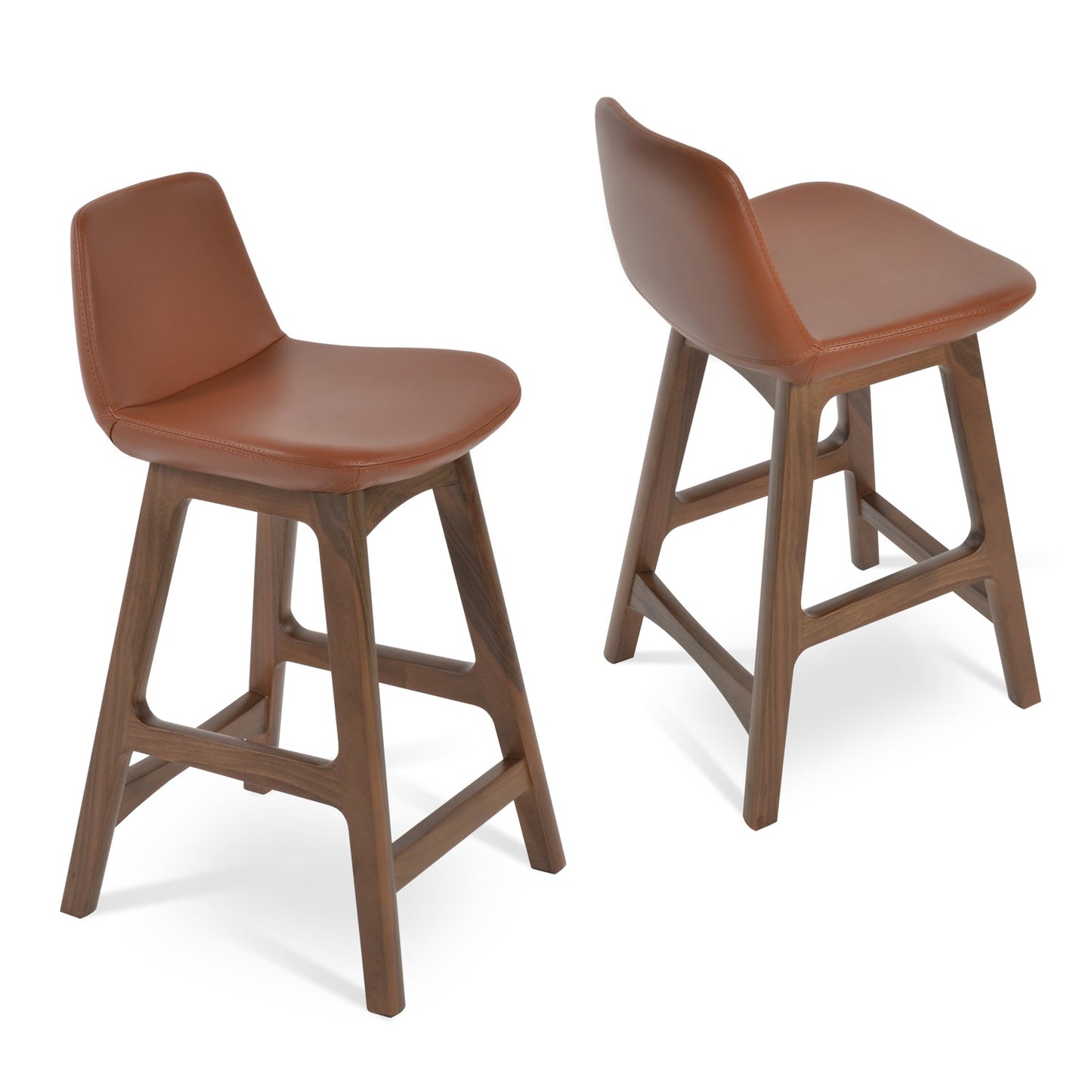 Pera Wood Counter Stool