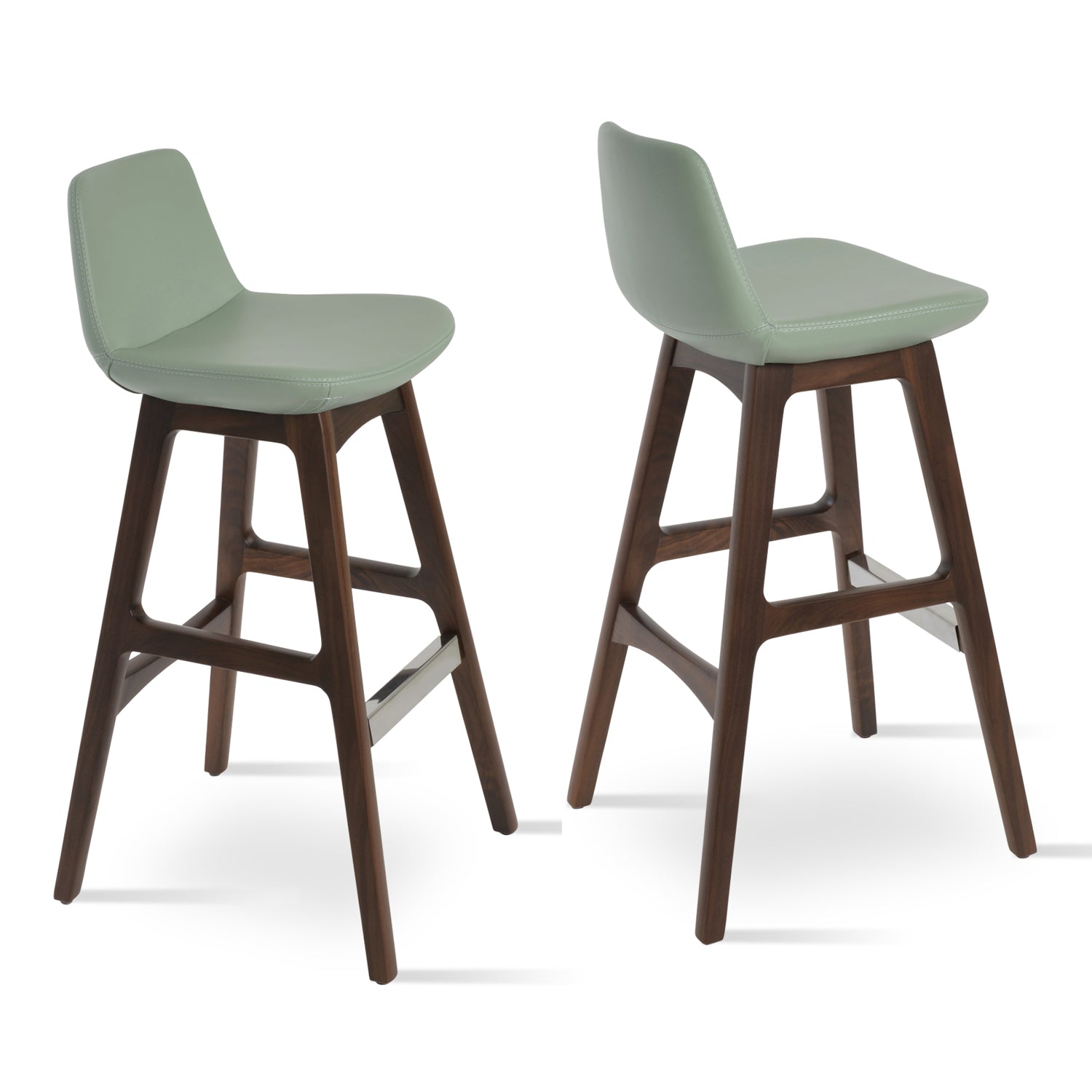 Pera Wood Counter Stool