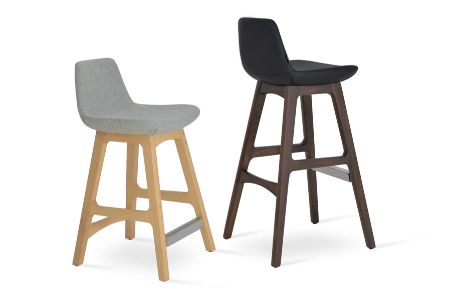 Pera Wood Counter Stool