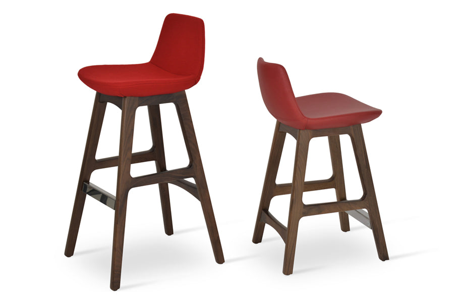 Pera Wood Counter Stool