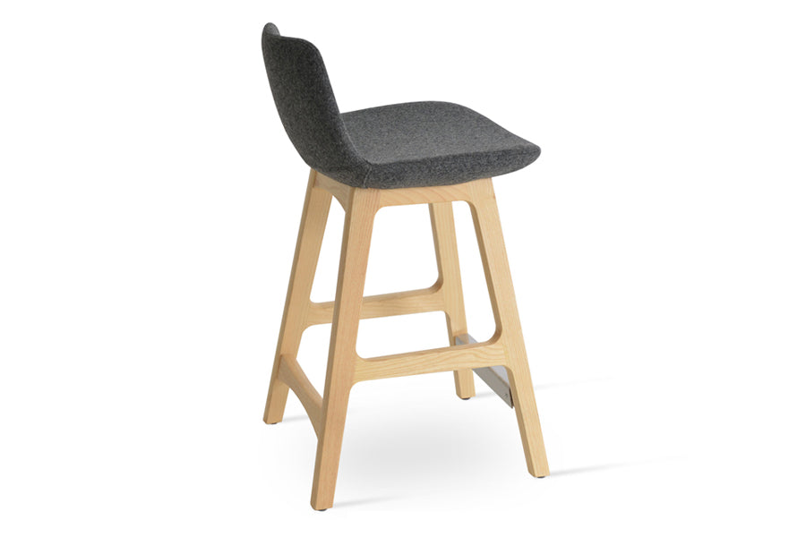 Pera Wood Counter Stool