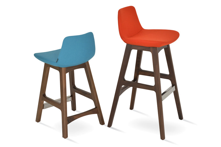 Pera Wood Counter Stool