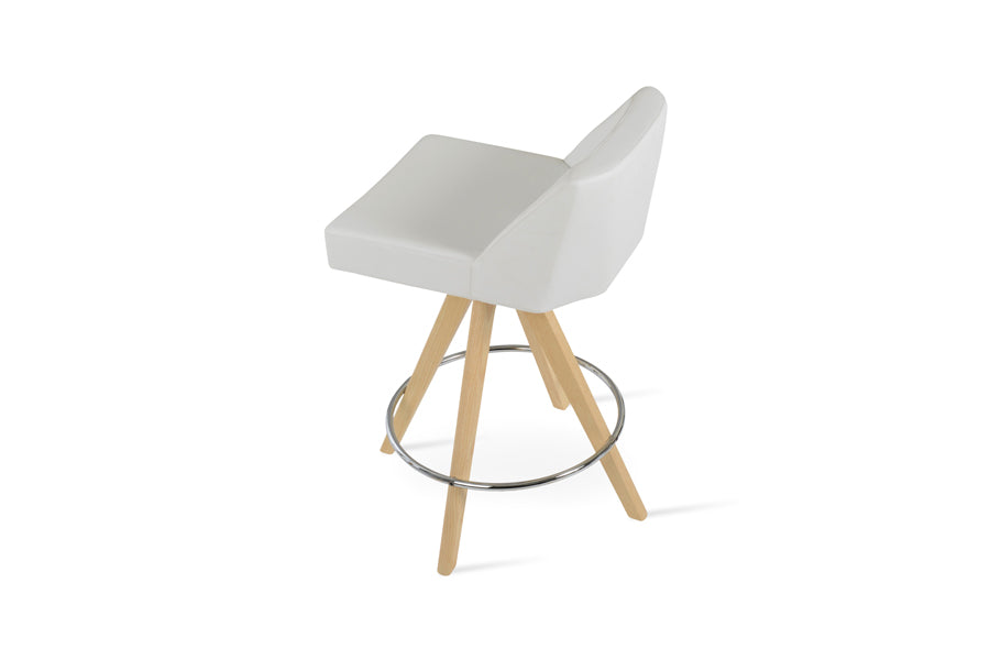 Prisma Pyramid Swivel Stool