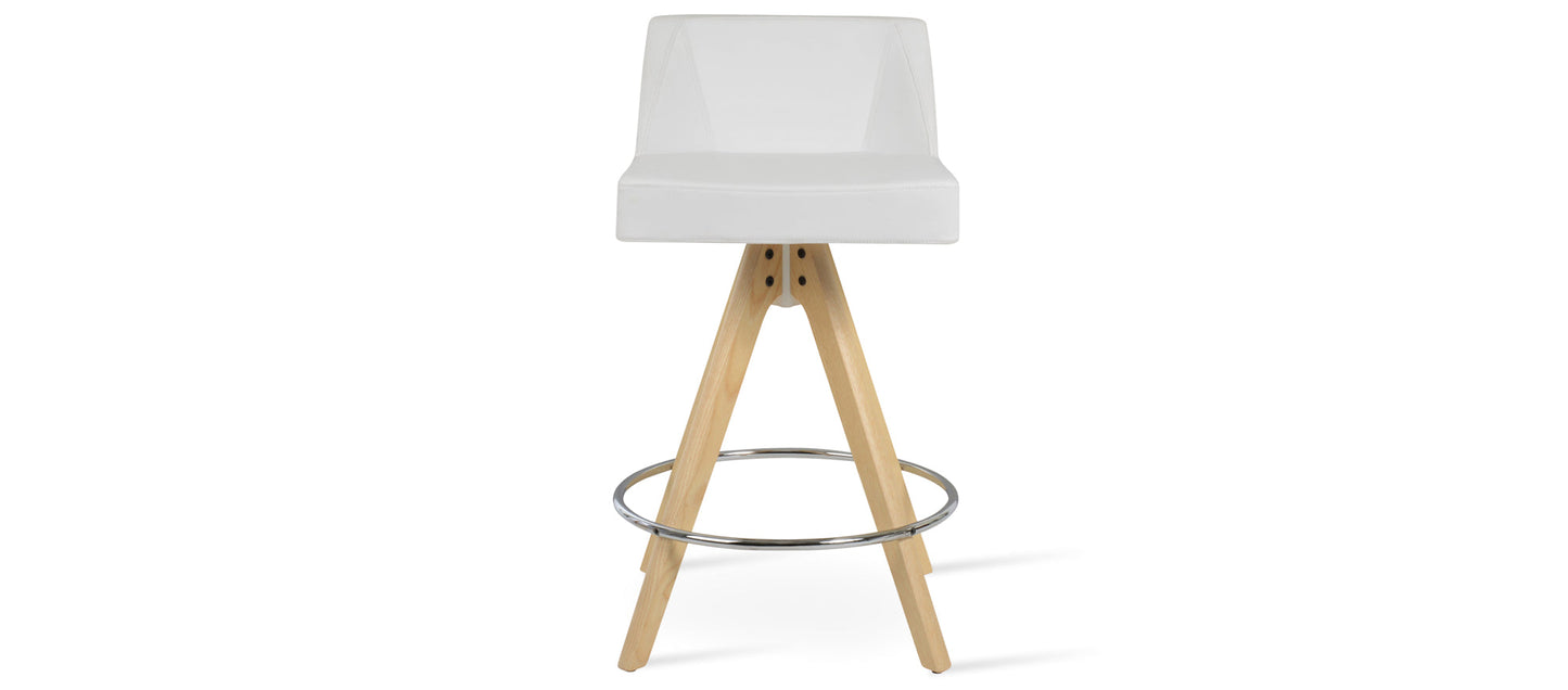 Prisma Pyramid Swivel Stool