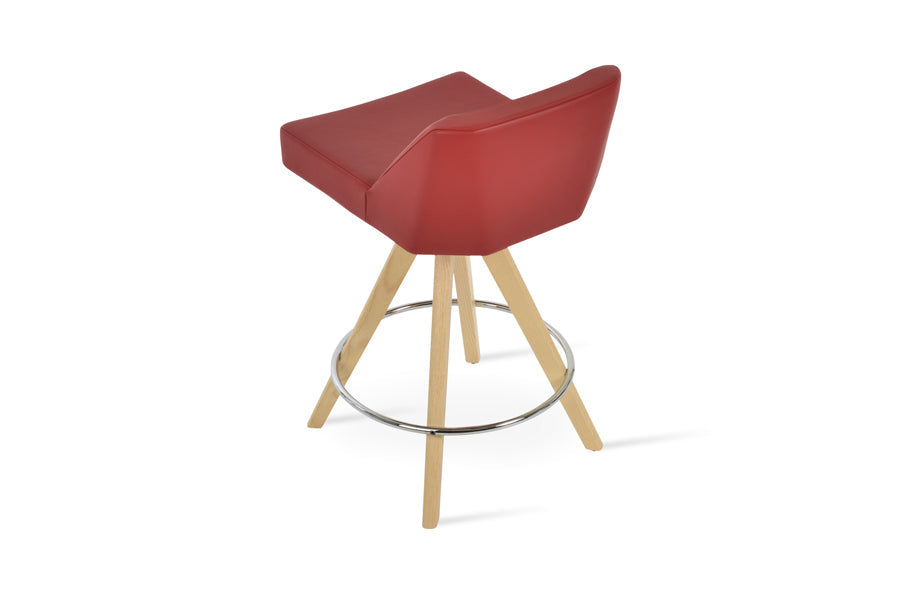 Prisma Pyramid Swivel Stool