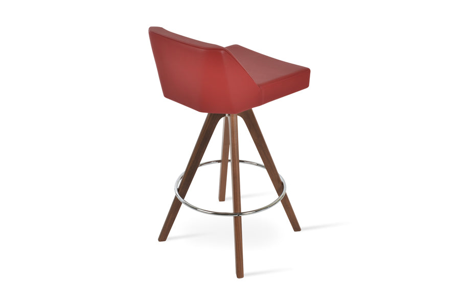 Prisma Pyramid Swivel Stool