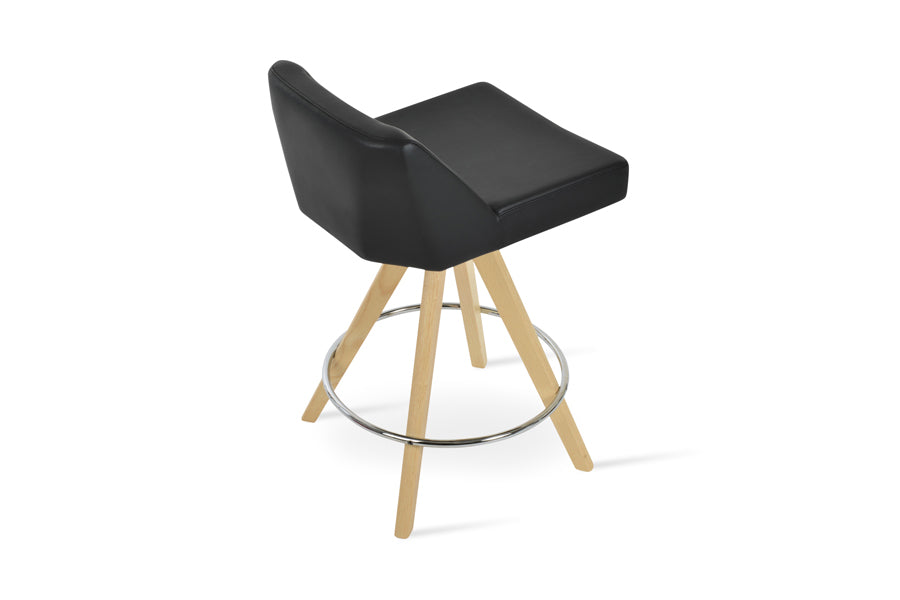 Prisma Pyramid Swivel Stool