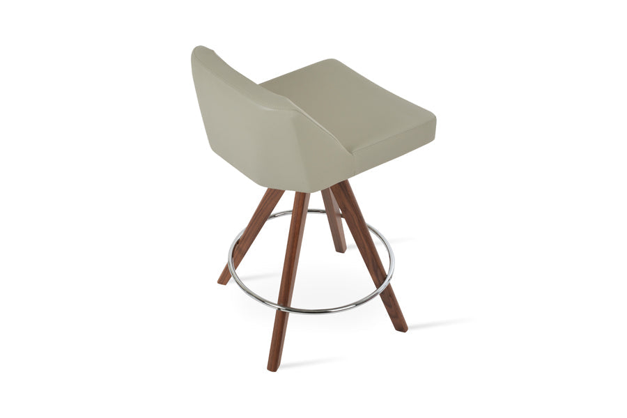 Prisma Pyramid Swivel Stool