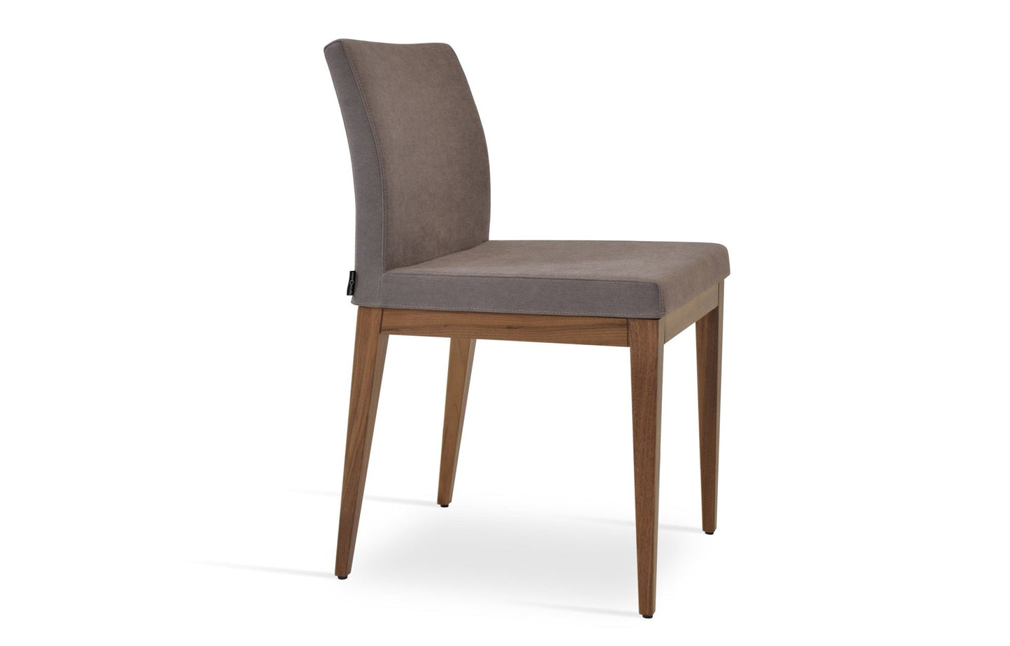 Aria Wood Dining Chair-Fabric