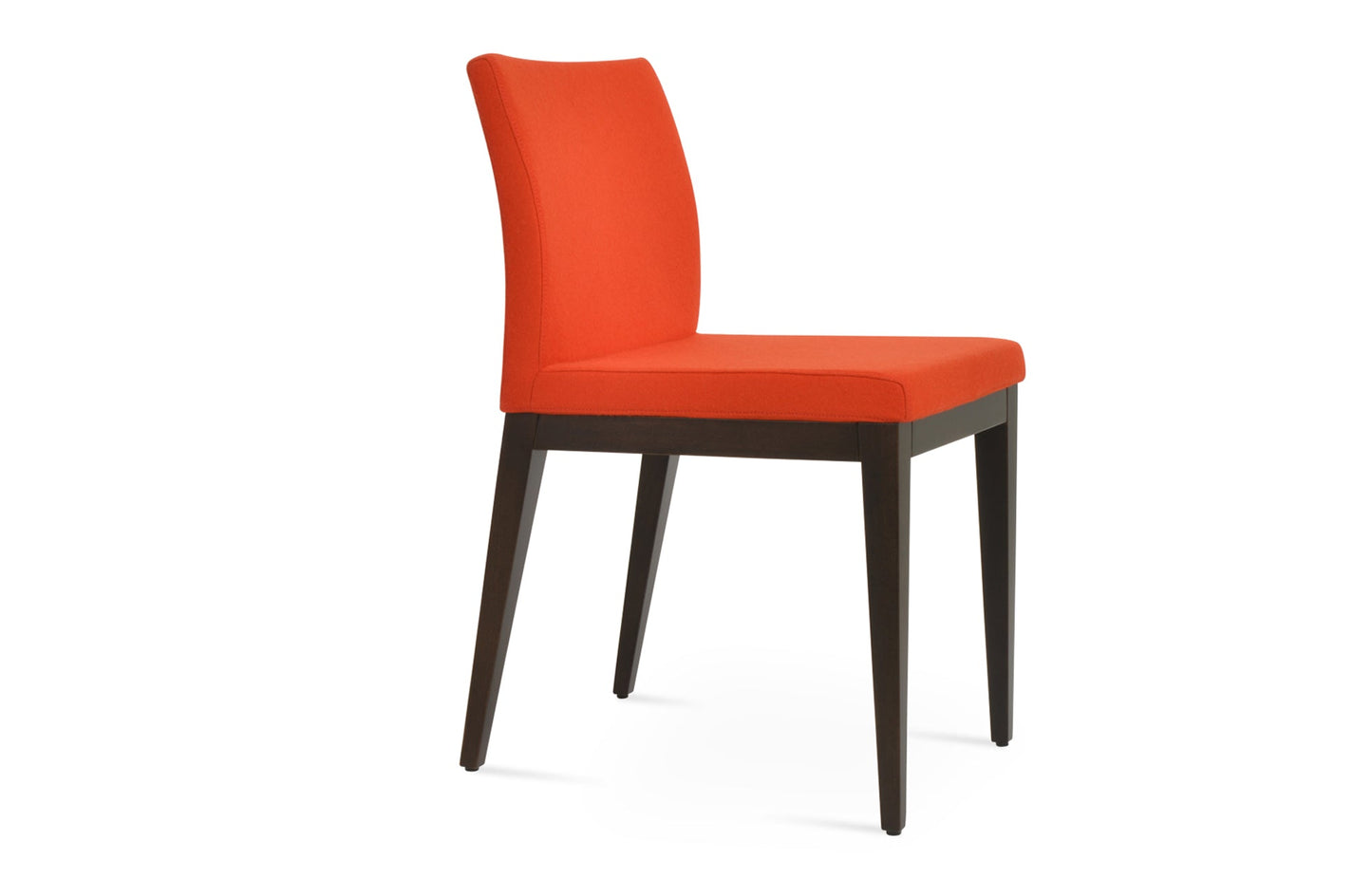 Aria Wood Dining Chair-Fabric