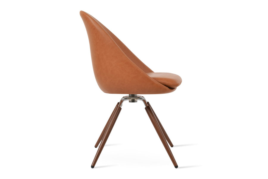 Avanos Carrot Swivel Dining Chair