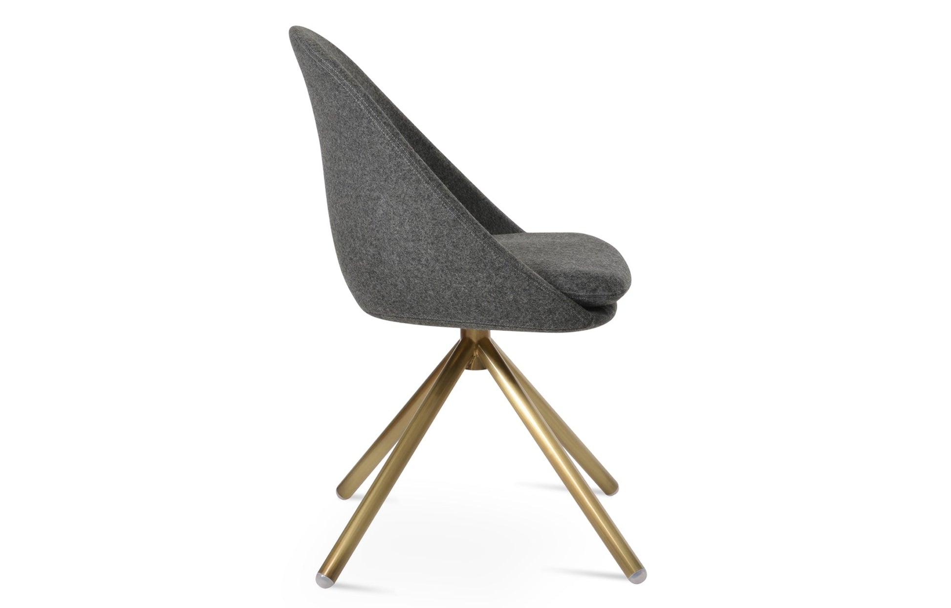 Avanos Stick Swivel Dining Chair