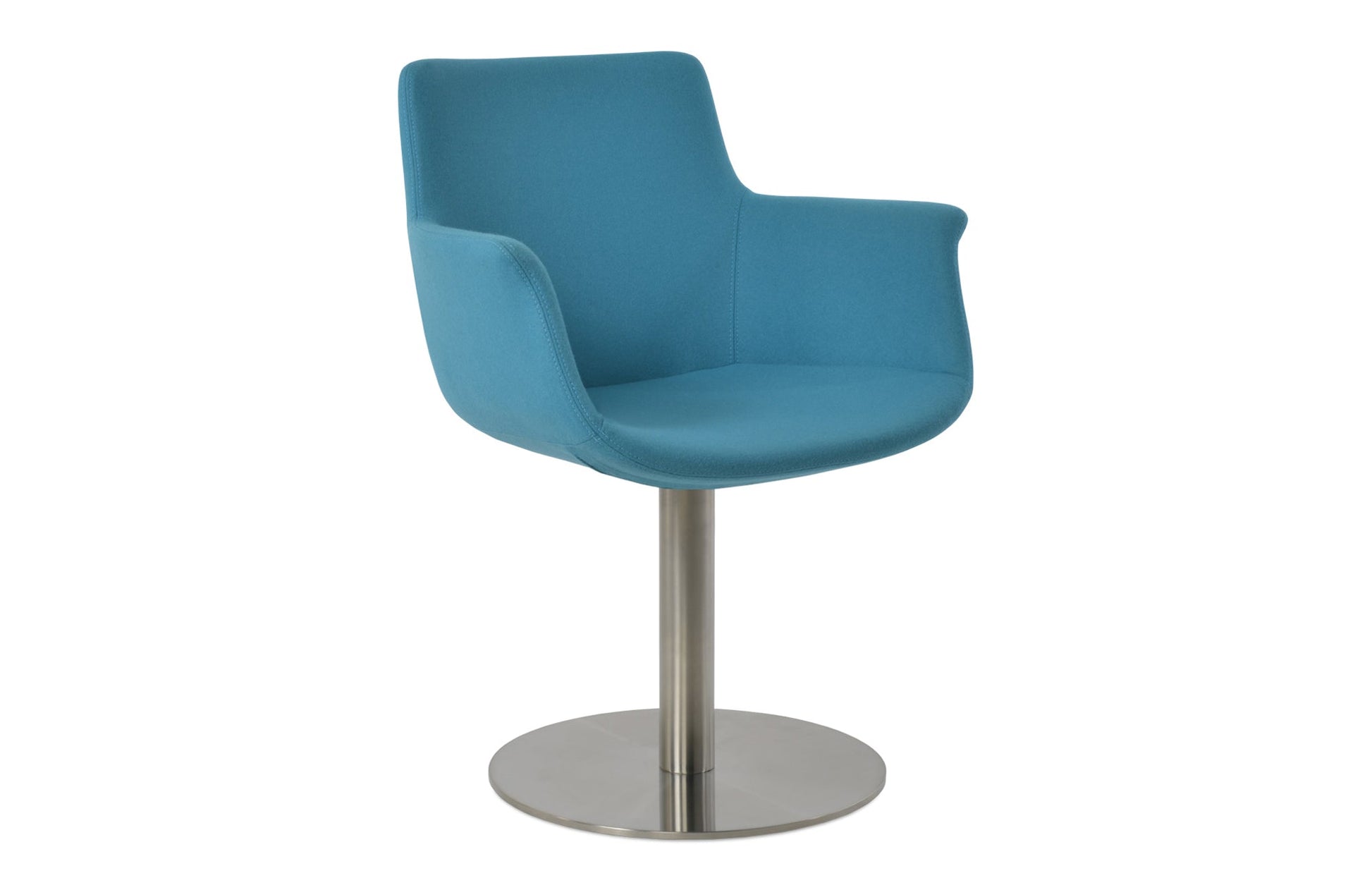 Bottega Round Swivel Armchair