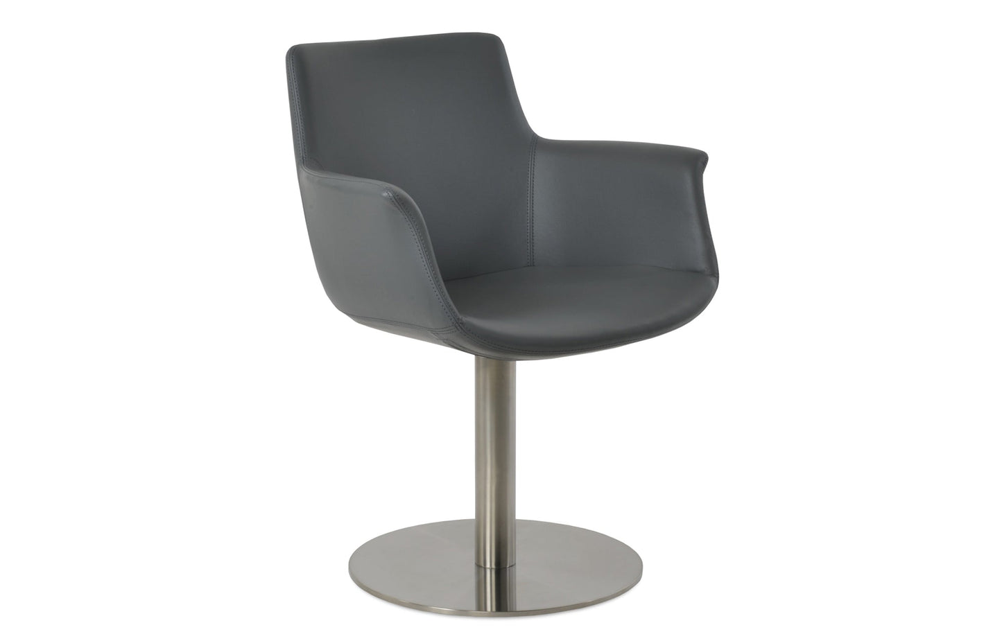 Bottega Round Swivel Armchair