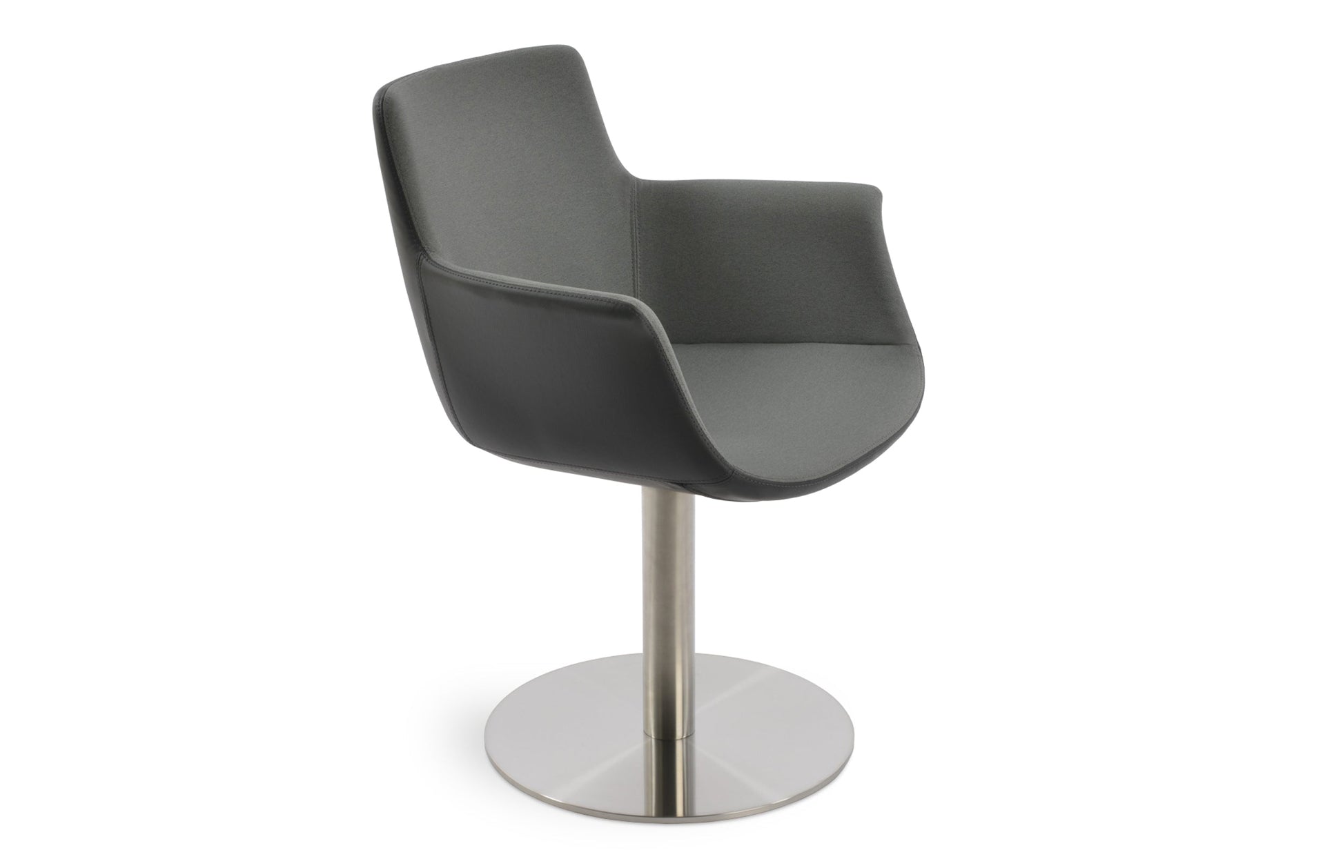 Bottega Round Swivel Armchair