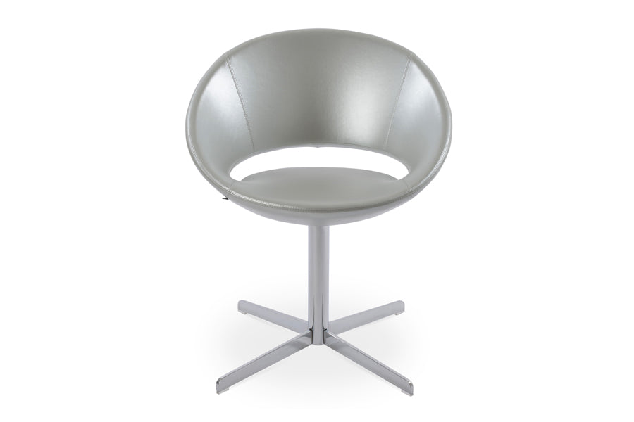 Crescent 4 Star Swivel Dining Chair