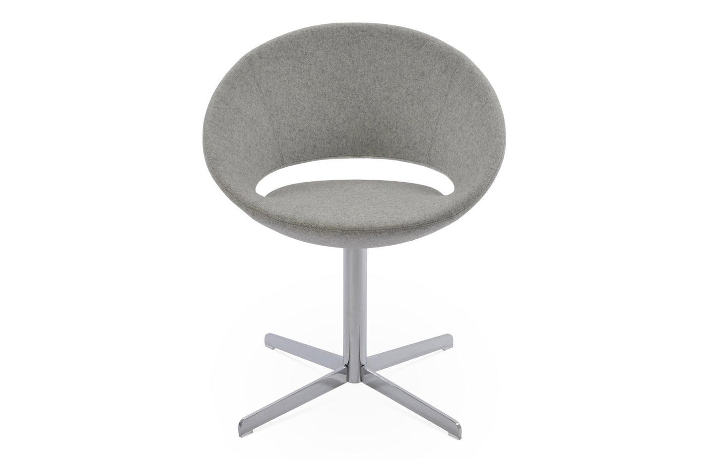 Crescent 4 Star Swivel Dining Chair