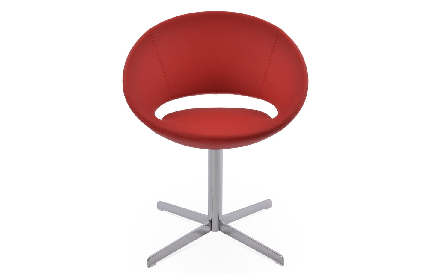 Crescent 4 Star Swivel Dining Chair