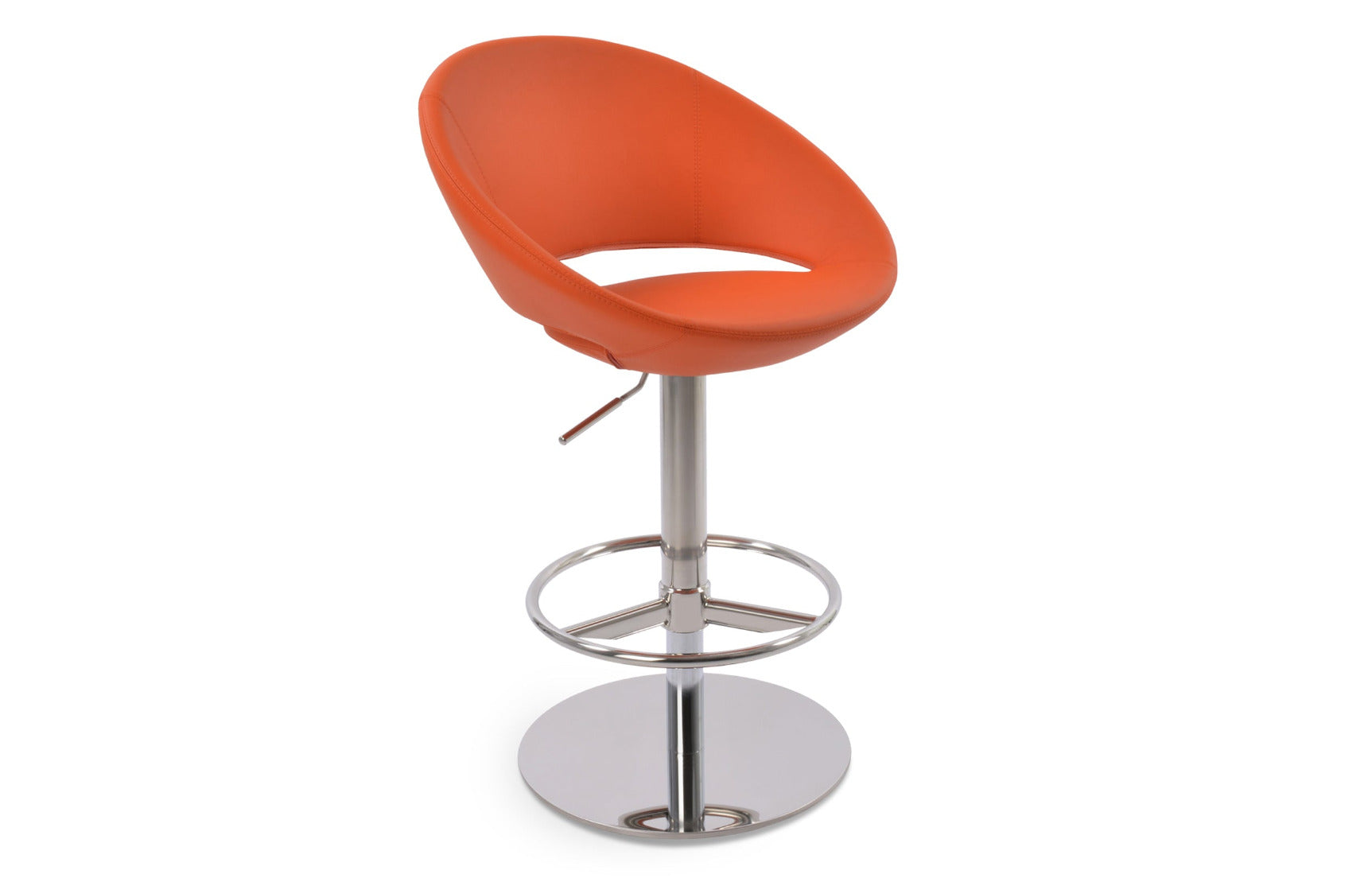 Crescent Piston Stool