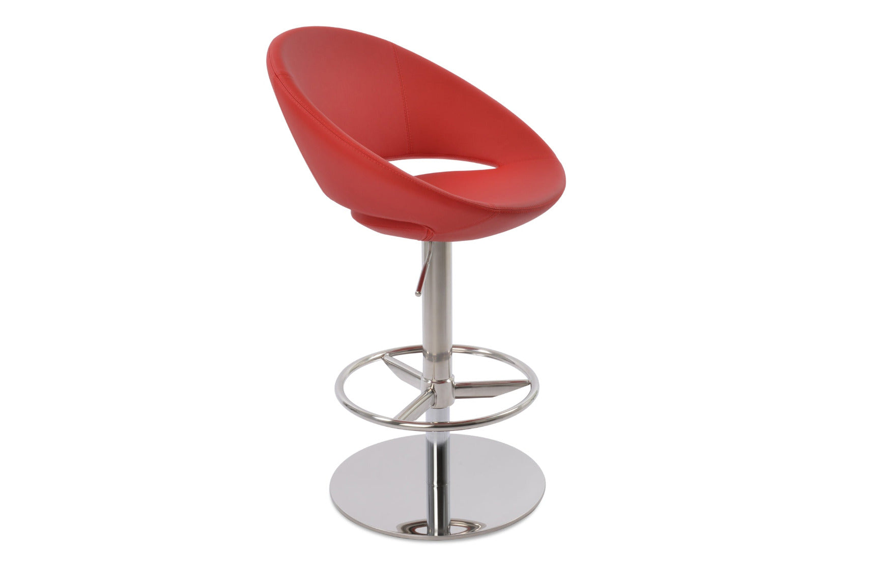 Crescent Piston Stool